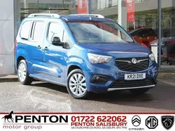 Blue Used 2021 Vauxhall Combo Elite MPV | £15,790 (Fair price)
