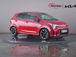 Red New 2025 Kia Picanto GT-Line S Hatchback | £19,580 (A bit pricey)