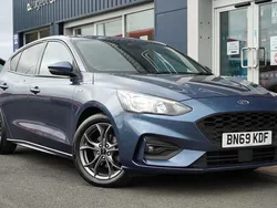 Blue Used 2020 Ford Focus ST-Line Hatchback | £12,425 (Fair price)