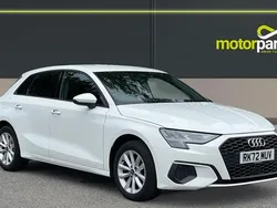White Used 2022 Audi A3 Advanced Hatchback | £17,000 (Good price)