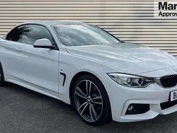 White Used 2016 BMW 420 M Sport Cabriolet | £16,356 (Fair price)