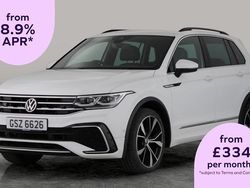 White Used 2022 VW Tiguan R-line SUV | £23,349 (Good price)
