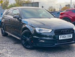 Black Used 2015 Audi A3 S-Line Hatchback | £6,490 (Fair price)