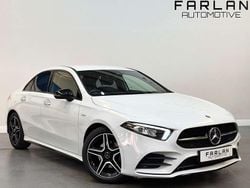 White Used 2022 Mercedes A180 AMG line Sedan | £18,450 (Fair price)