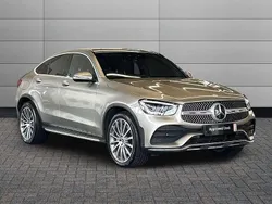 Silver Used 2020 Mercedes GLC220 AMG Line Premium Coupe | £30,495 (Fair price)
