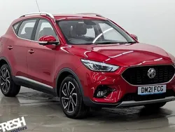 Red Used 2021 MG ZS Exclusive Sedan | £12,690 (Fair price)