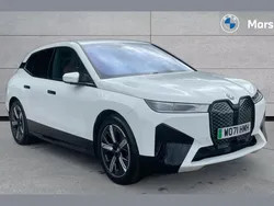 Alpine white Used 2022 BMW iX M Sport SUV | £35,717 (Fair price)