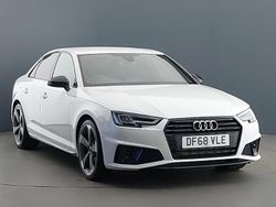 White Used 2019 Audi A4 Black Edition Sedan | £18,498 (A bit pricey)