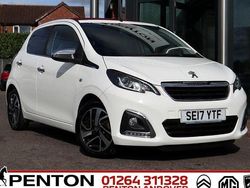 White Used 2017 Peugeot 108 Allure Hatchback | £5,990 (Fair price)