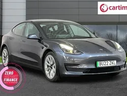 Grey Used 2022 Tesla Model 3 Standard Range Plus Sedan | £19,999 (Expensive)