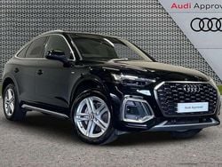Black Used 2022 Audi Q5 Sportback S-Line SUV | £31,300 (Good price)