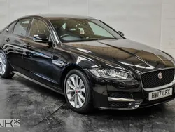 Black Used 2017 Jaguar XF R-Sport Sedan | £8,000 (Fair price)