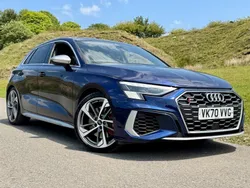 Blue Used 2020 Audi S3 Comfort Hatchback | £24,497 (A bit pricey)