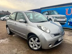Silver Used 2009 Nissan Micra Acenta Hatchback | £2,195 (Fair price)