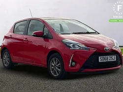 Red Used 2018 Toyota Yaris Hatchback | £11,199 (Fair price)
