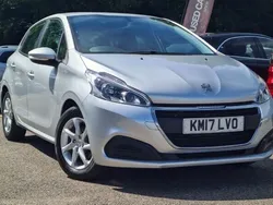 Silver Used 2017 Peugeot 208 Active Hatchback | £4,495 (Fair price)