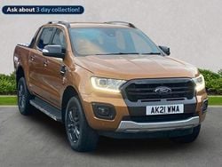 Orange Used 2021 Ford Ranger Wildtrack Pickup | £22,950 (Fair price)