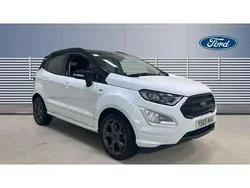White Used 2019 Ford Ecosport ST-Line SUV | £10,319 (Fair price)