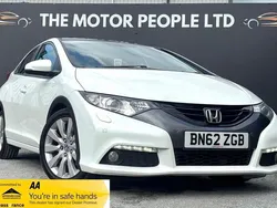 White Used 2012 Honda Civic EX Hatchback | £3,995 (Fair price)