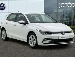 White Used 2022 VW Golf VIII Life Hatchback | £16,250 (Good price)