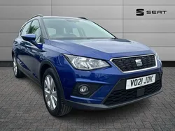 Blue Used 2021 Seat Arona SE Technology SUV | £12,250 (Fair price)