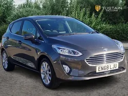 Grey Used 2018 Ford Fiesta Titanium Hatchback | £9,999 (Fair price)