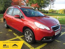 Red Used 2015 Peugeot 2008 Active SUV | £3,790 (Fair price)