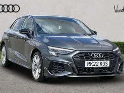 Grey Used 2022 Audi A3 e-tron Competition Hatchback | £25,250 (A bit pricey)