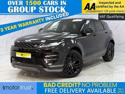 Black Used 2022 Land Rover Range Rover evoque SE Dynamic SUV | £27,695 (Fair price)