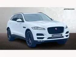 White Used 2017 Jaguar F-Pace Portfolio SUV | £16,695 (Fair price)