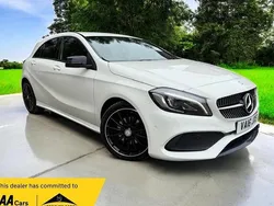 White Used 2016 Mercedes A200 AMG Line Premium Hatchback | £11,295 (Fair price)