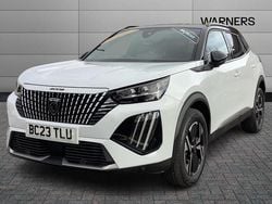 White Used 2023 Peugeot 2008 GT SUV | £18,895 (Fair price)