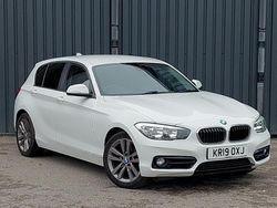 White Used 2019 BMW 118 Sport Line Hatchback | £12,998 (Fair price)