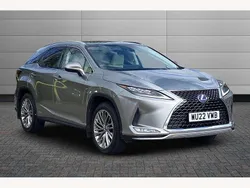 Silver Used 2022 Lexus RX450h SUV | £39,990 (Expensive)