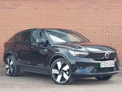 Black Used 2023 Volvo C40 Ultimate SUV | £26,498 (Fair price)