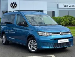 Blue New 2025 VW Caddy Maxi Life Life MPV | £33,991 (A bit pricey)