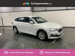 White Used 2021 Skoda Scala SE Technology Hatchback | £11,497 (Fair price)