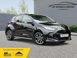 Black Used 2021 Toyota Yaris Hybrid Design Hatchback | £14,190 (Good price)