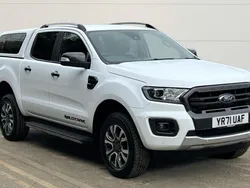 White Used 2021 Ford Ranger Wildtrack Pickup | £18,235
