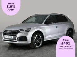 Silver Used 2020 Audi Q5 Black Edition SUV | £26,106 (Good price)