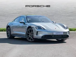 Dolomite silver metallic New 2024 Porsche Taycan 4S Sedan | £92,995 (Fair price)