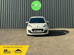 White Used 2013 Peugeot 107 Allure Hatchback | £1,750 (Fair price)