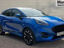 Blue Used 2022 Ford Puma Gen-E ST-Line X SUV | £17,987 (Fair price)
