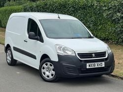 White Used 2018 Peugeot Partner Van | £3,990 (Fair price)