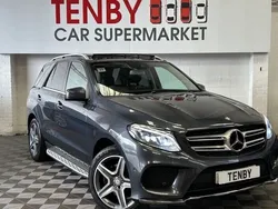 Grey Used 2016 Mercedes GLE350 AMG line SUV | £19,795 (Fair price)