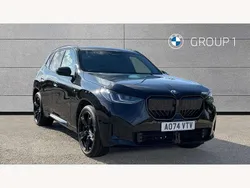 Black New 2024 BMW X3 M Sport SUV | £55,650 (Fair price)