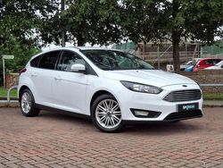 White Used 2018 Ford Focus Zetec Hatchback | £9,099 (Fair price)
