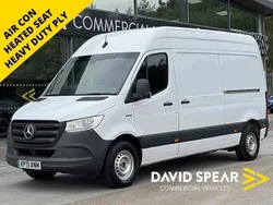 White Used 2021 Mercedes E-Sprinter Progressive Van | £11,490 (A bit pricey)