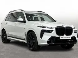 White Used 2024 BMW X7 M Sport SUV | £70,300 (Good price)