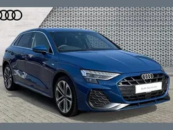 Blue Used 2025 Audi A3 e-tron S-Line Hatchback | £32,084 (Expensive)